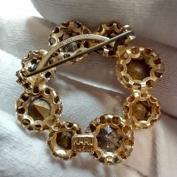 Brooch Karu Arke vintage made Austra - Picture 6 of 7